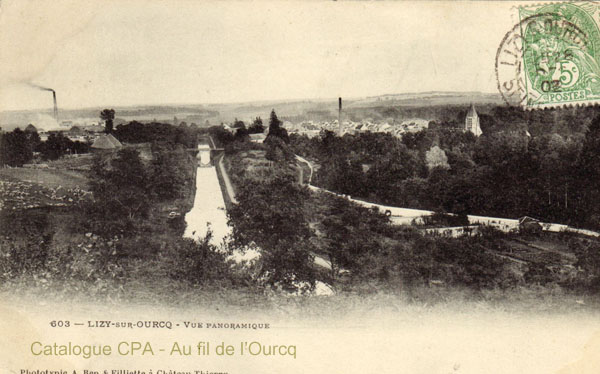 603 - LIZY-sur-OURCQ - Vue panoramique